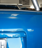 Blue Car Dent Repair After — Taren Point, NSW — CJ's Dent Removal