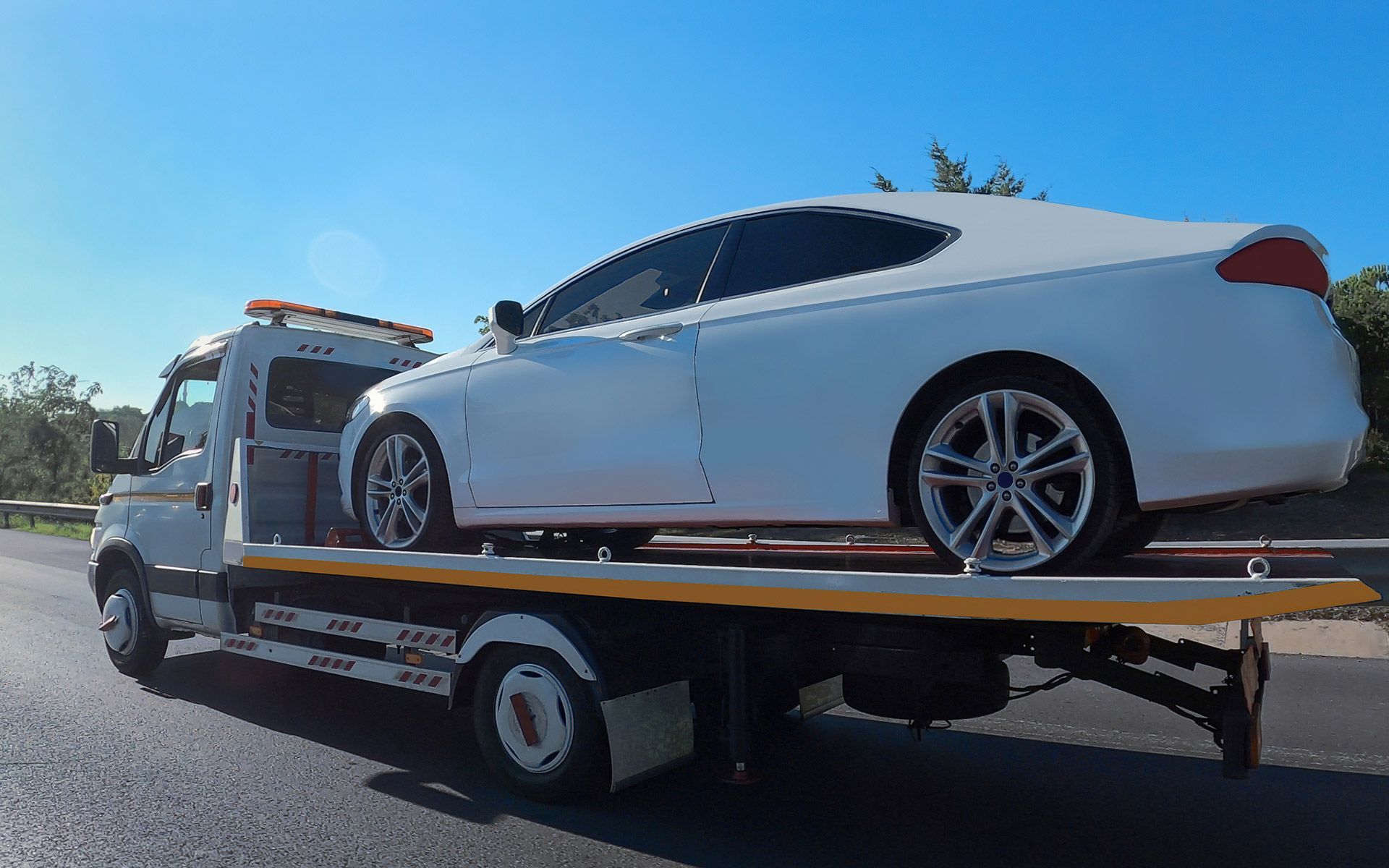 White Car Towing — Westover, AL — Taylor Automotive And Towing