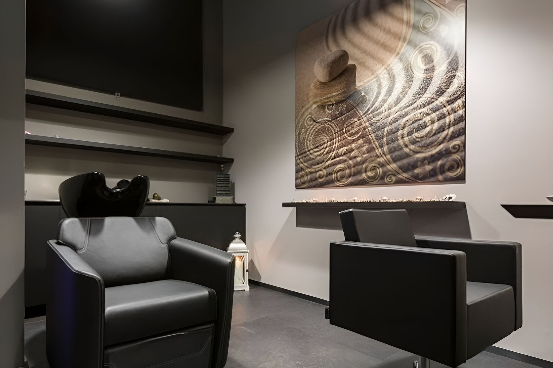 interno salone di parrucchieri