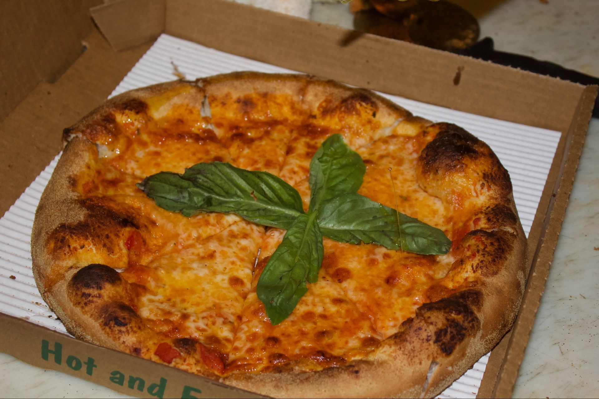 fresh homemade pizza in the inland empire