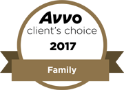 Avvo client's choice 2017 family lawyer