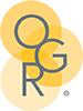 OGR logo with overlapping yellow circles and gray letters.
