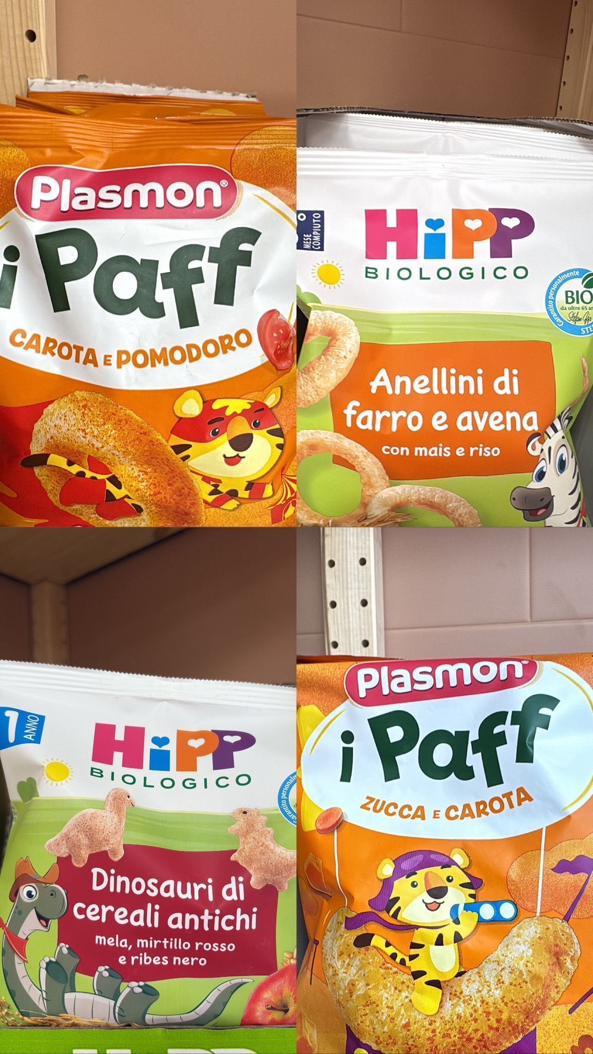 Alimenti per bambini
