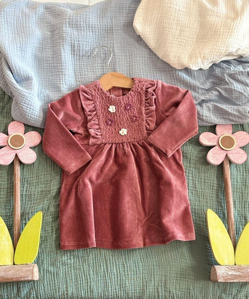 Abito bimba in cotone