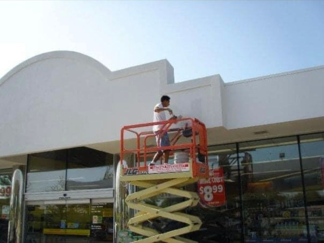 Painting a Convenience Store — Gainesville, TX — Morris Painting & Renovation