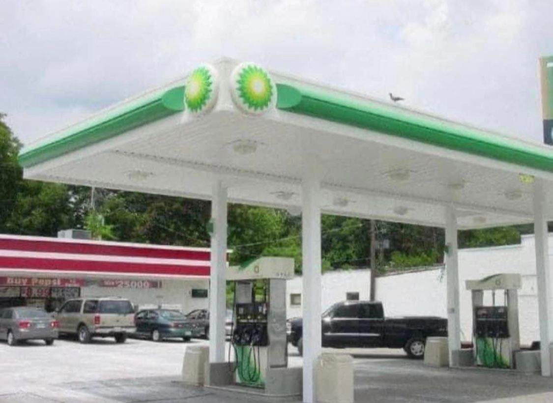 Painting Service for Gasoline Station — Gainesville, TX — Morris Painting & Renovation