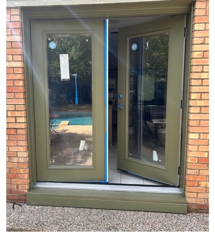 Newly Replace Door And Frame - Gainesville, TX - Morris Painting & Renovation