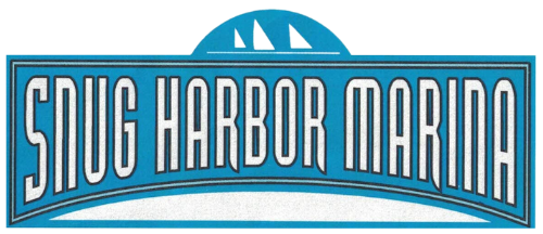 snug harbor marina boat repair logo