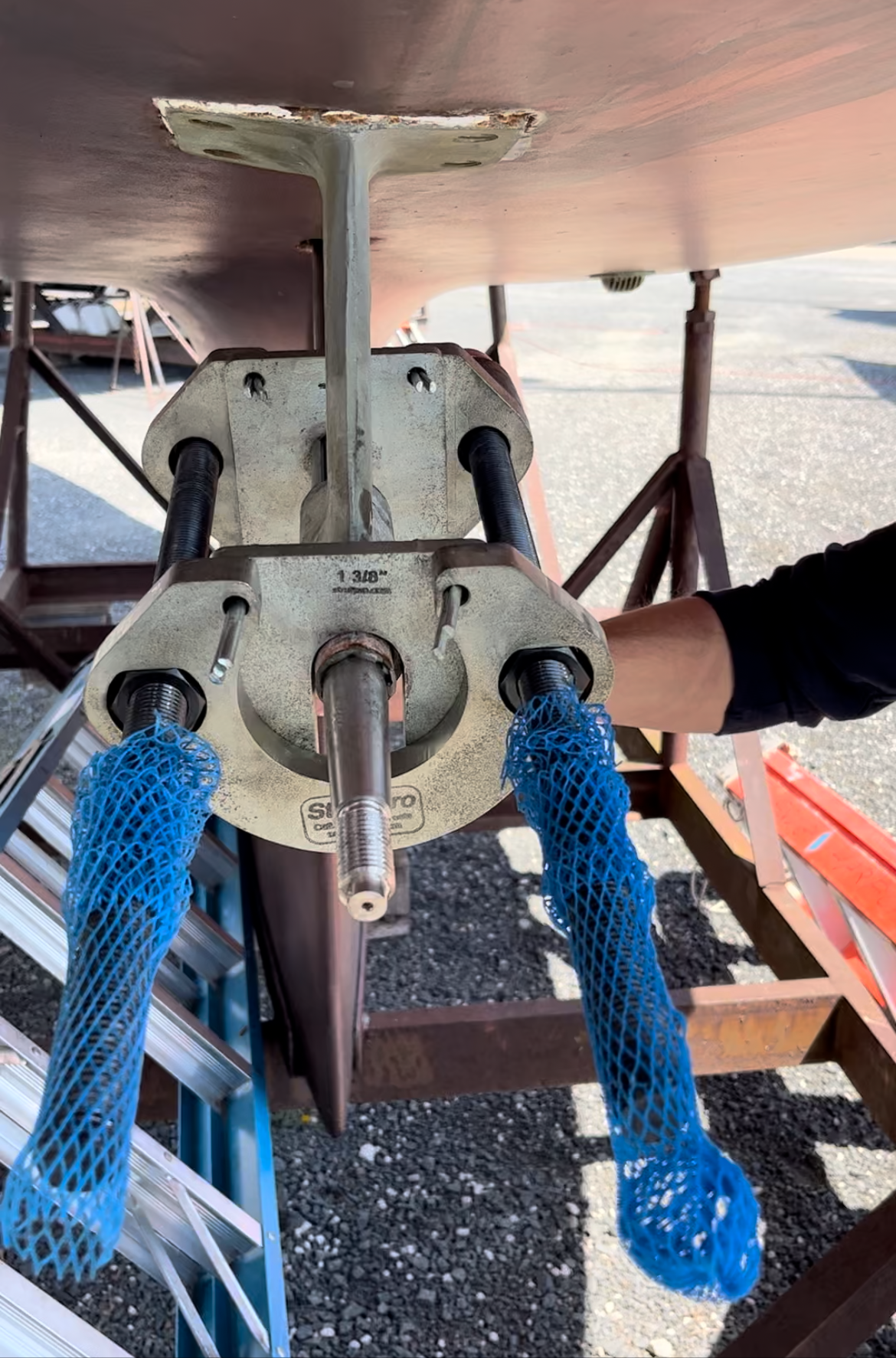 snug harbor marina's indoor storage for boats
