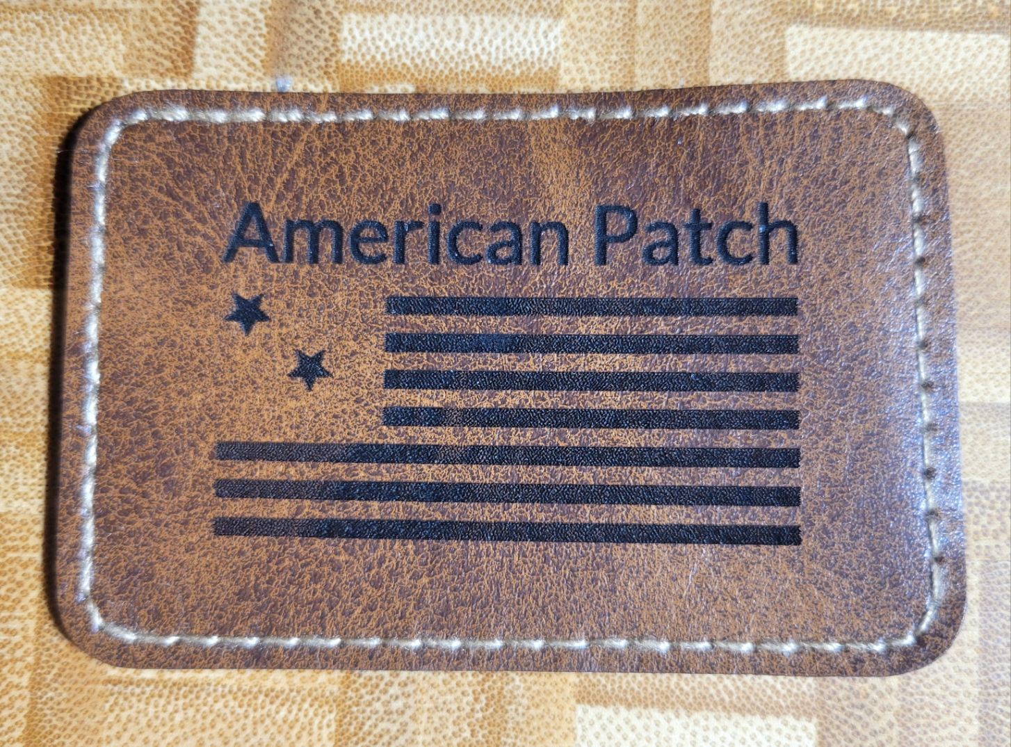 American Patch logo (Dark Brown)