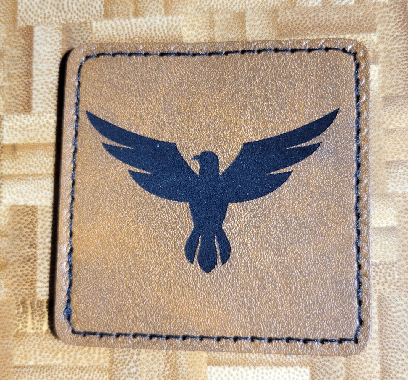 Egale Iron on patch (Brown)