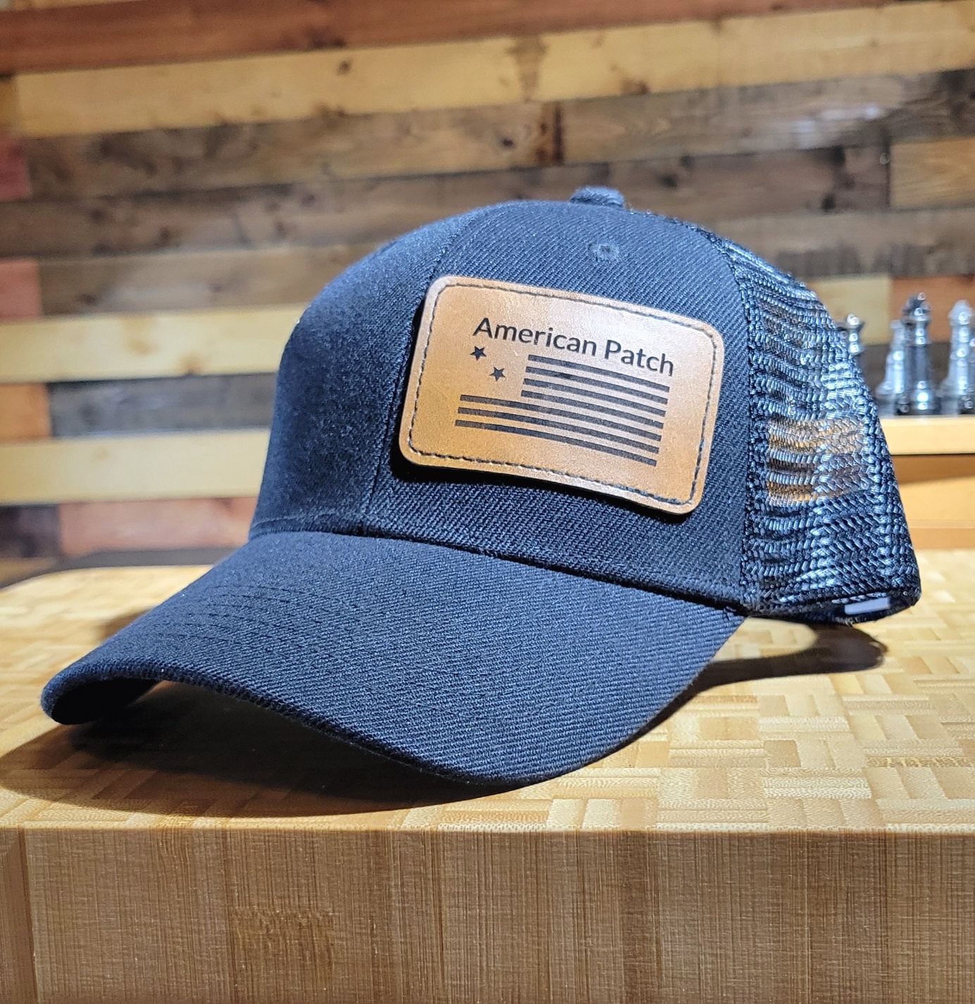 American Patch logo hat (light Brown)
