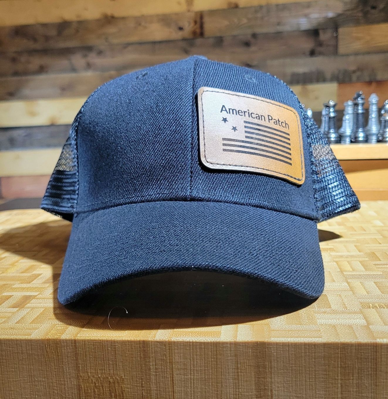 American Patch logo hat (light Brown)