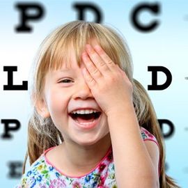 Child during Eye Exam in Sunrise, FL