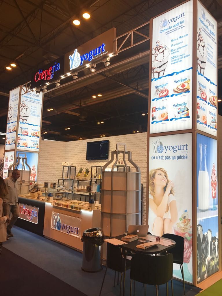 allestimento per creperia