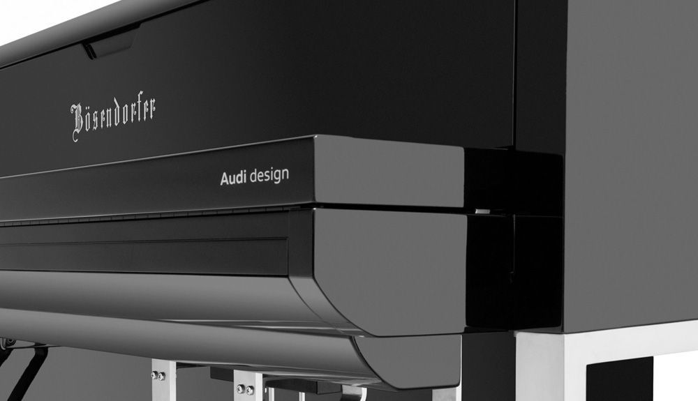 BOSENDORFER Audi piano, VIP Pianos closeup