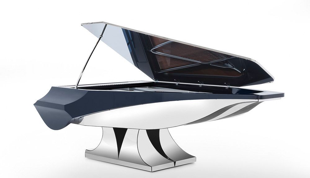 FAZIOLI Aria rear view, VIP Pianos