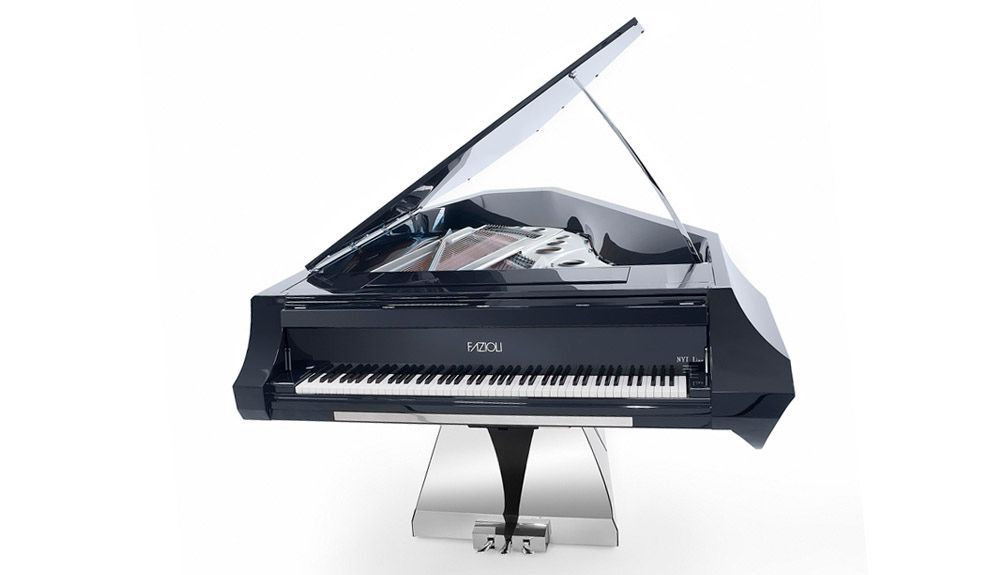 FAZIOLI Aria front view, VIP Pianos