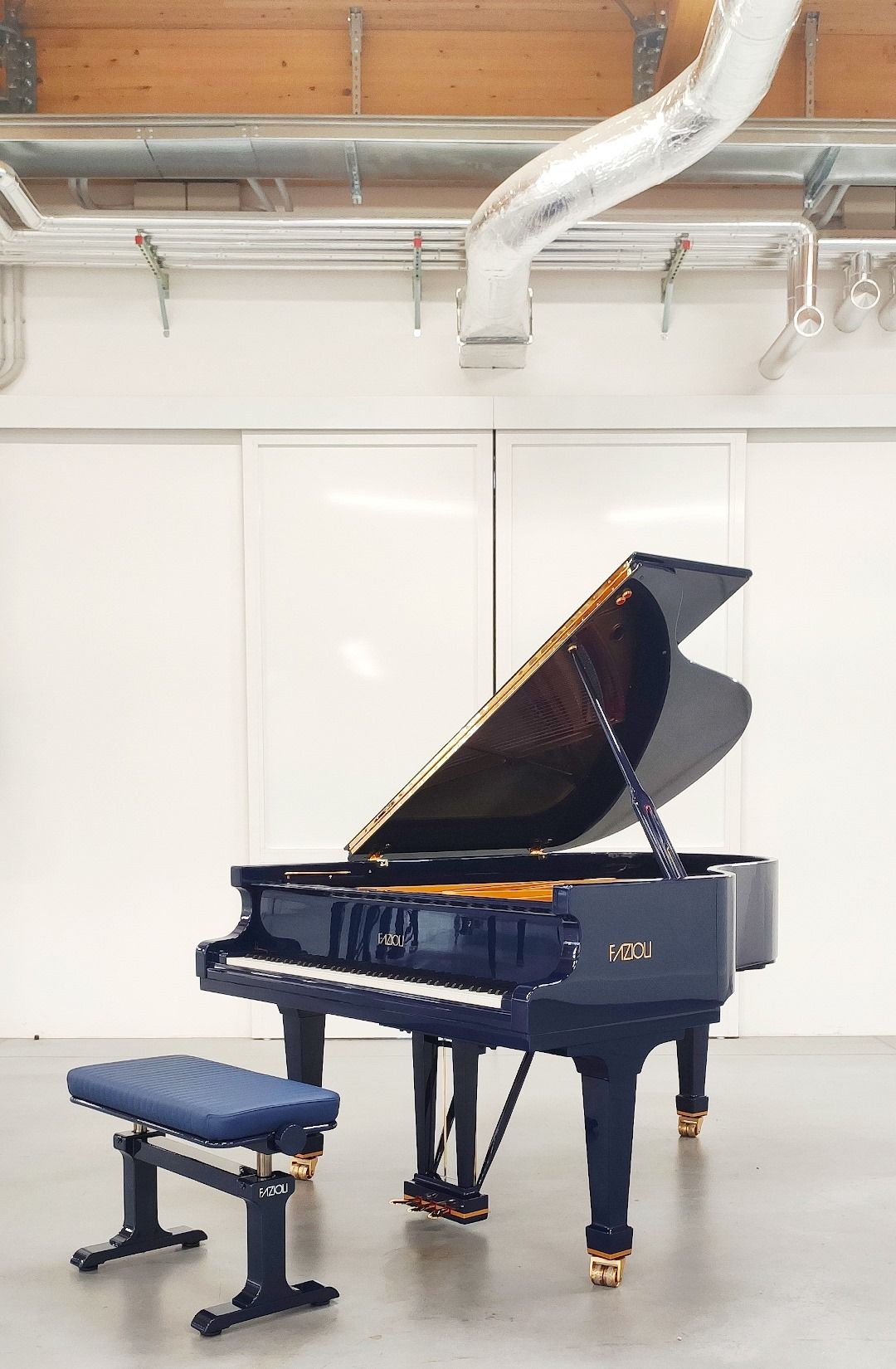 FAZIOLI Blue Piano, VIP Pianos open
