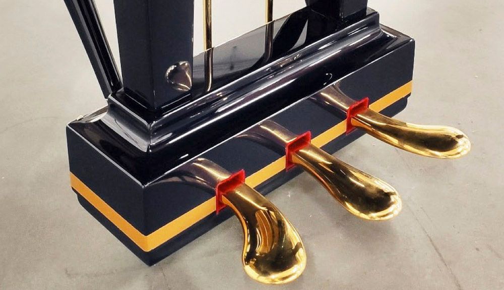 FAZIOLI Blue Piano peddals, VIP Pianos