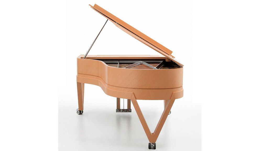FAZIOLI Telus Piano rear, VIP Pianos
