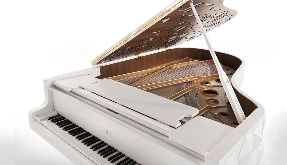 FAZIOLI Origami Fairmont inside, VIP Pianos