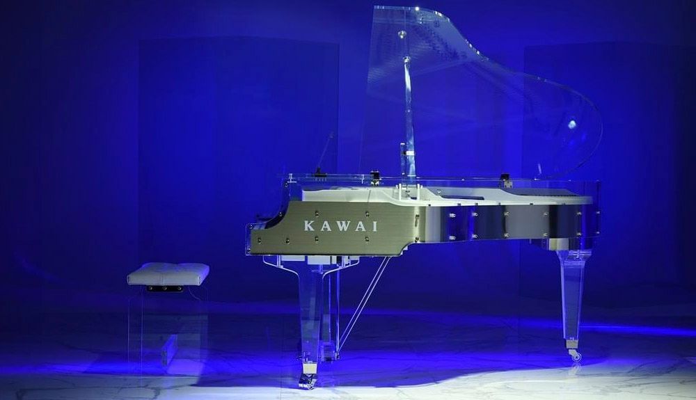 KAWAI Crystal Piano, VIP Pianos display