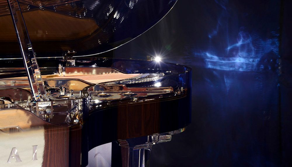 KAWAI Crystal Piano, VIP Pianos inside