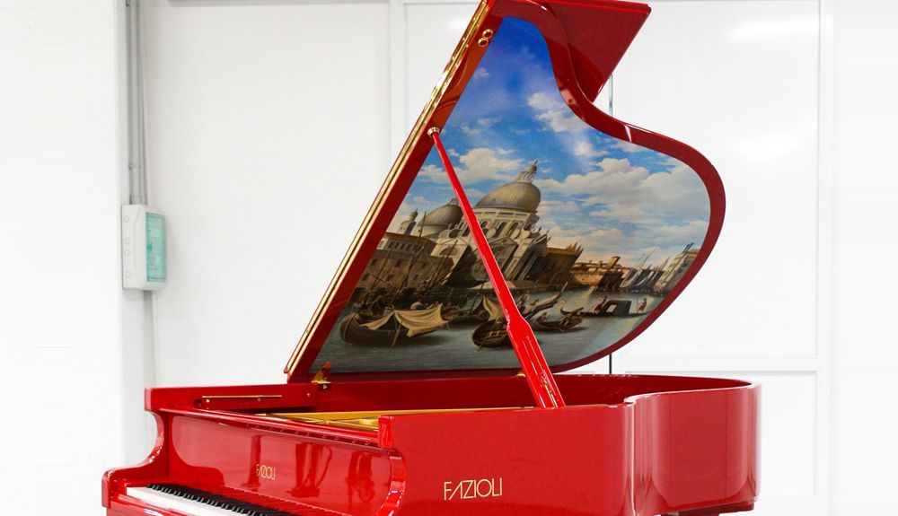 FAZIOLI Marco Polo red, VIP Pianos