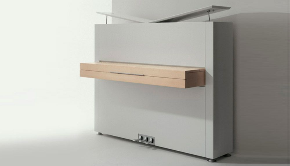 SAUTER Pure Basic White, VIP Pianos