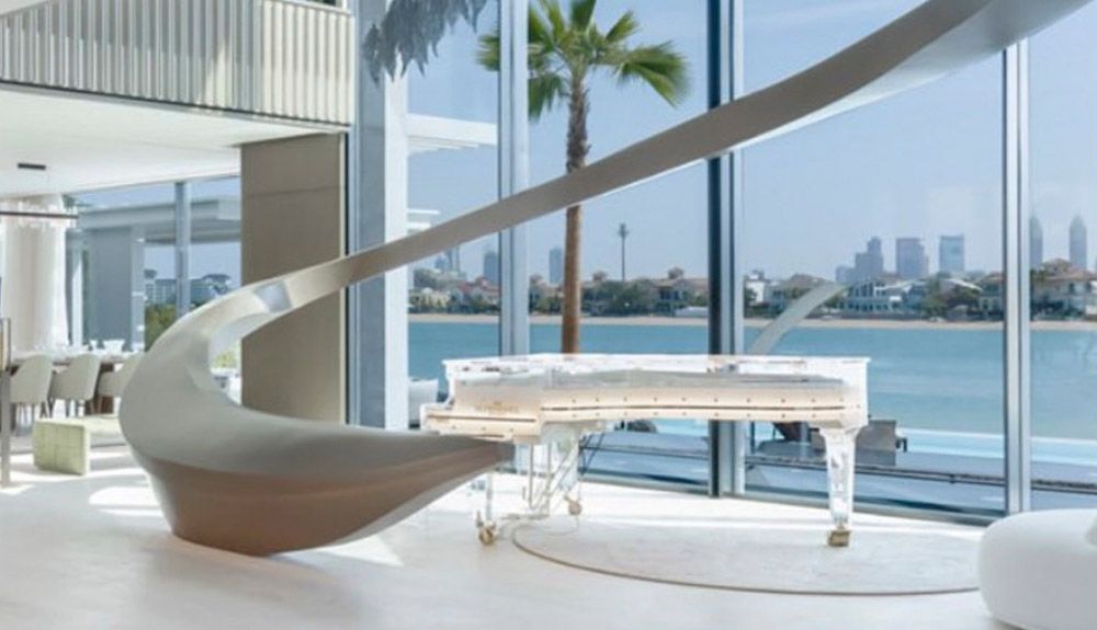 SCHIMMEL Glass Piano interior shot, VIP Pianos