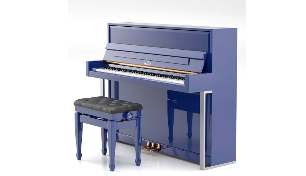 SEILER Accent Piano Blue, VIP Pianos