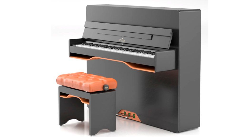 SEILER Konzept Piano Black, VIP Pianos