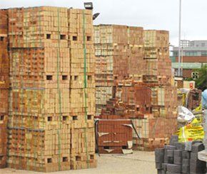 Specialists in period materials - Oldham, Manchester - Lomax Reclamation - Bricks