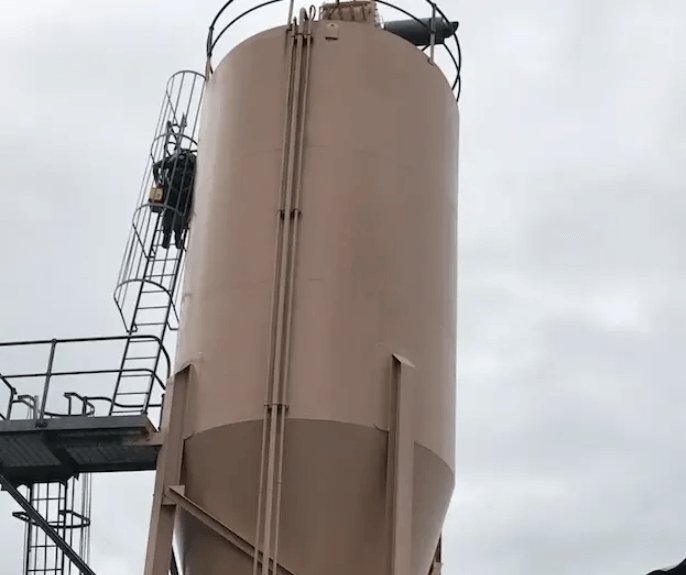 A Newly Cleaned Large Tank — Pressure Cleaning in Nambucca Valley, NSW