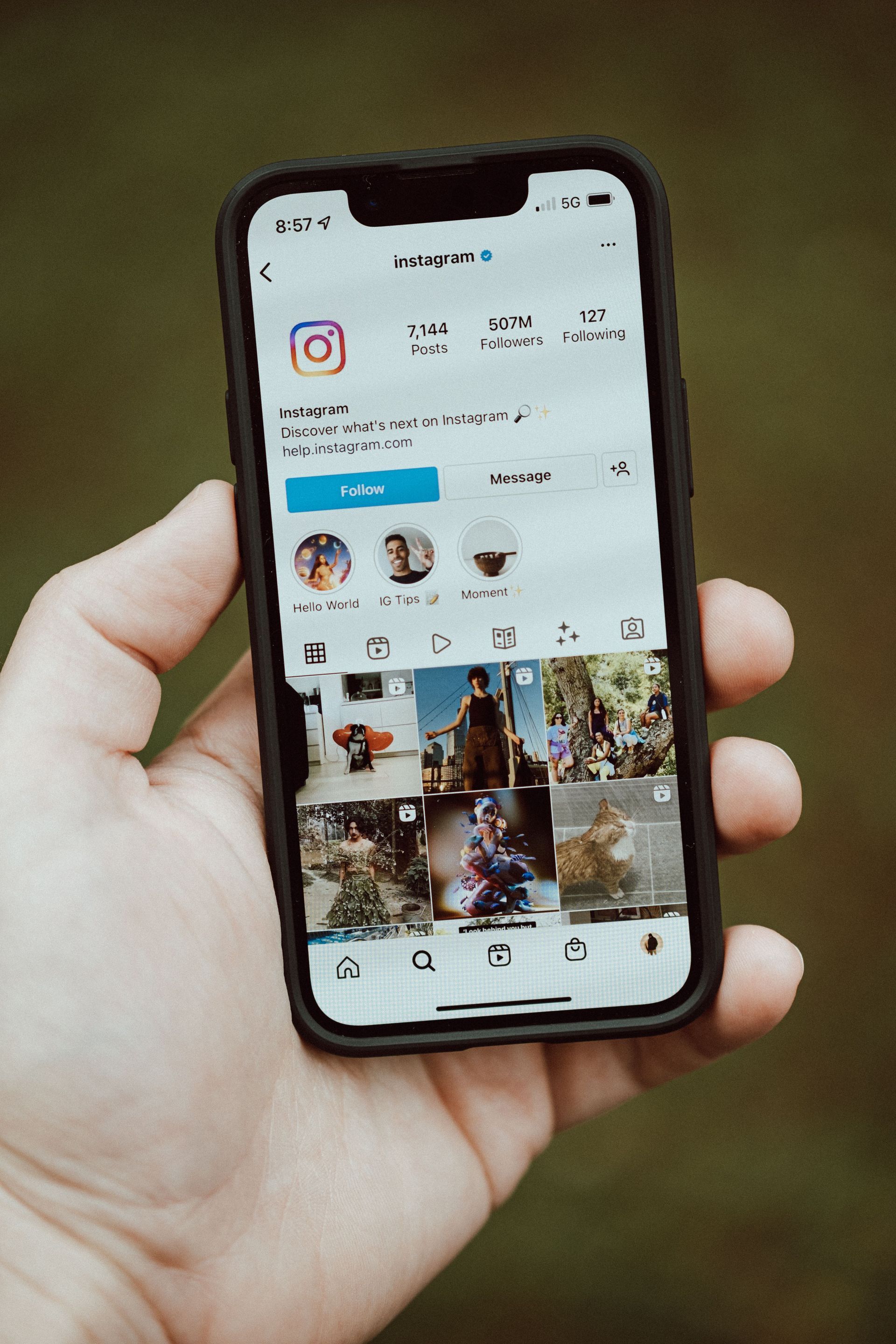 Social media team managing digital content across multiple devices