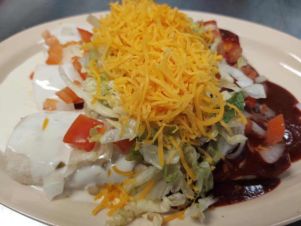 Burrito w/Queso or Nacho Cheese