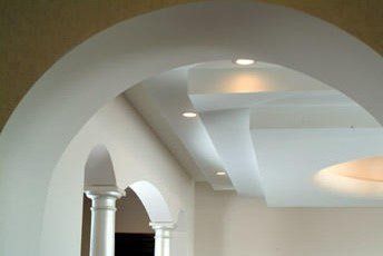 Rounded Archway with Layered Ceiling and Walls — Merrillville, IN — Van Gogh Inc.