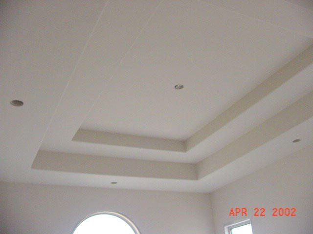 Layered White Ceilings — Merrillville, IN — Van Gogh Inc.