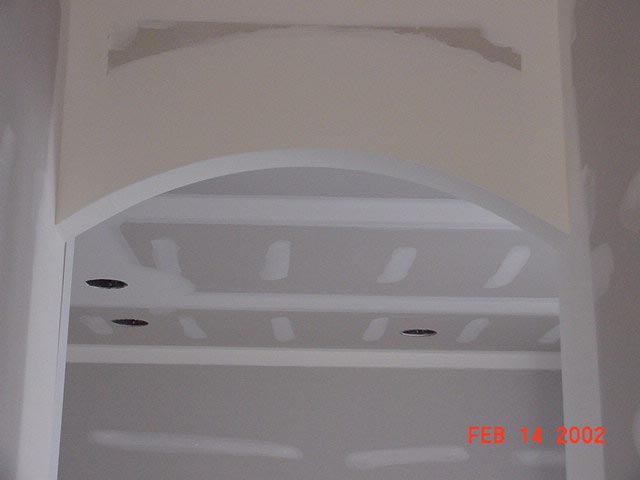 Rounded Archway Drywall — Merrillville, IN — Van Gogh Inc.