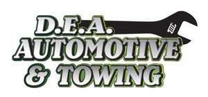 D.E.A Automotive And Towing Logo