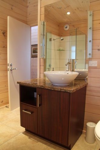 View of a storage cabinets for bathroom