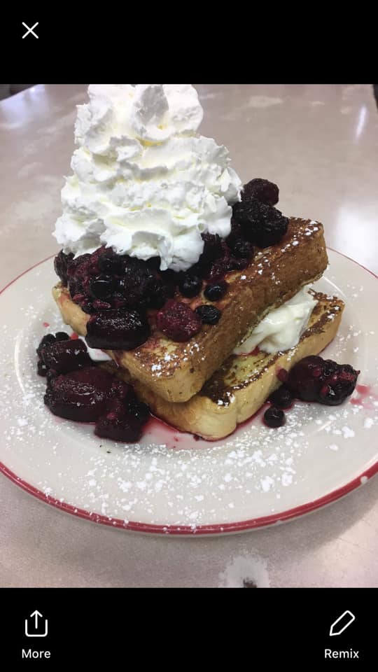 Little George's Restaurant Stuffed French Toast