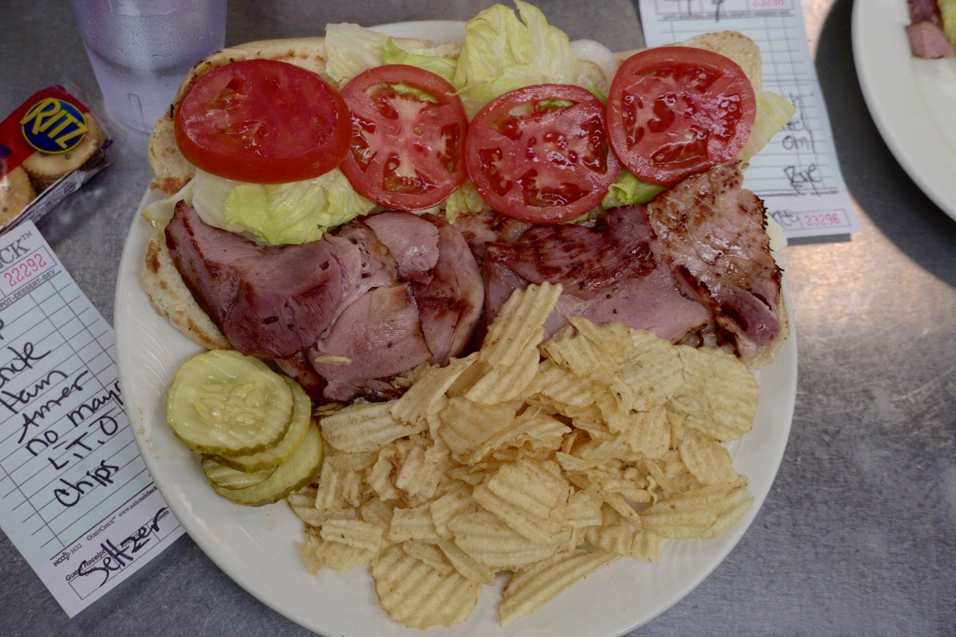 Little George's Restaurant Ham Sub