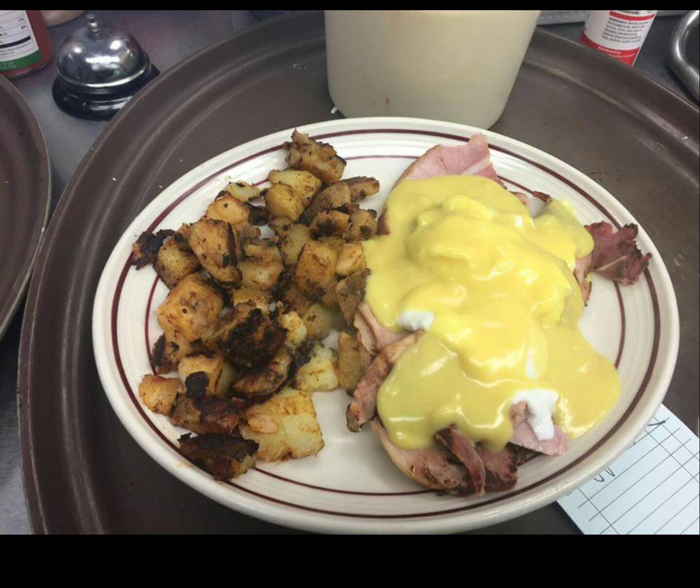 Little George's Restaurant Eggs Benedict