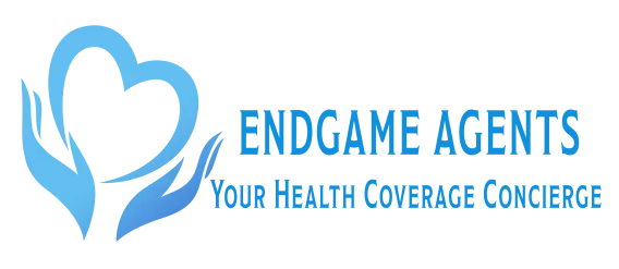 Logo for Endgame Agents: blue heart held by hands, with text 