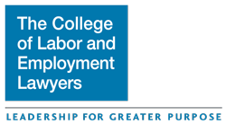 The logo for the college of labor and employment lawyers