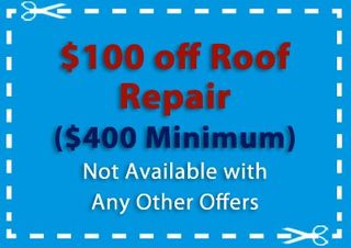 $100 Off Roof Repair