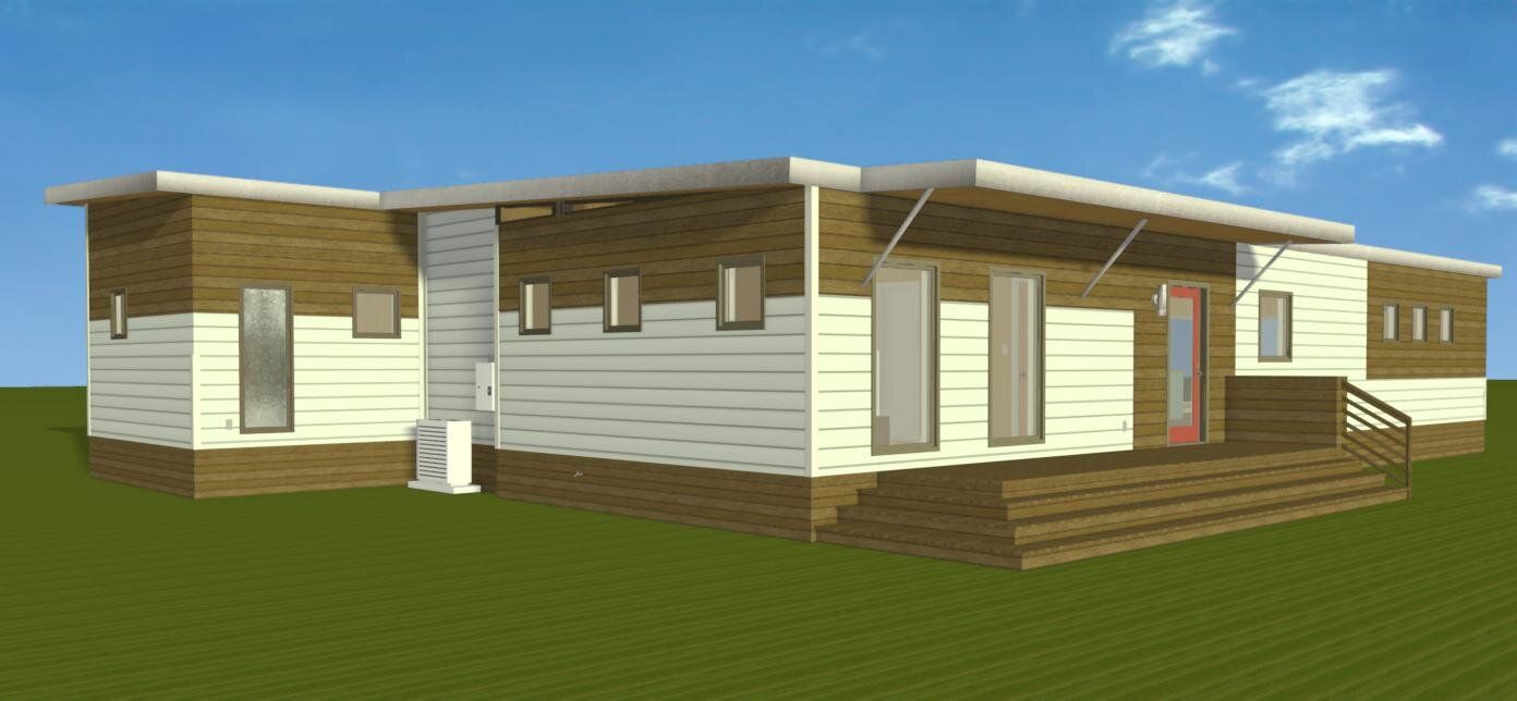 Modern 18x56 L-Shape