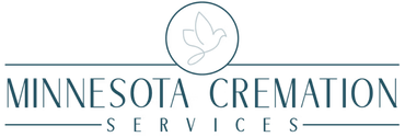 Logo for Minnesota Cremation Services featuring a simple line-art dove inside a circle above the company name.